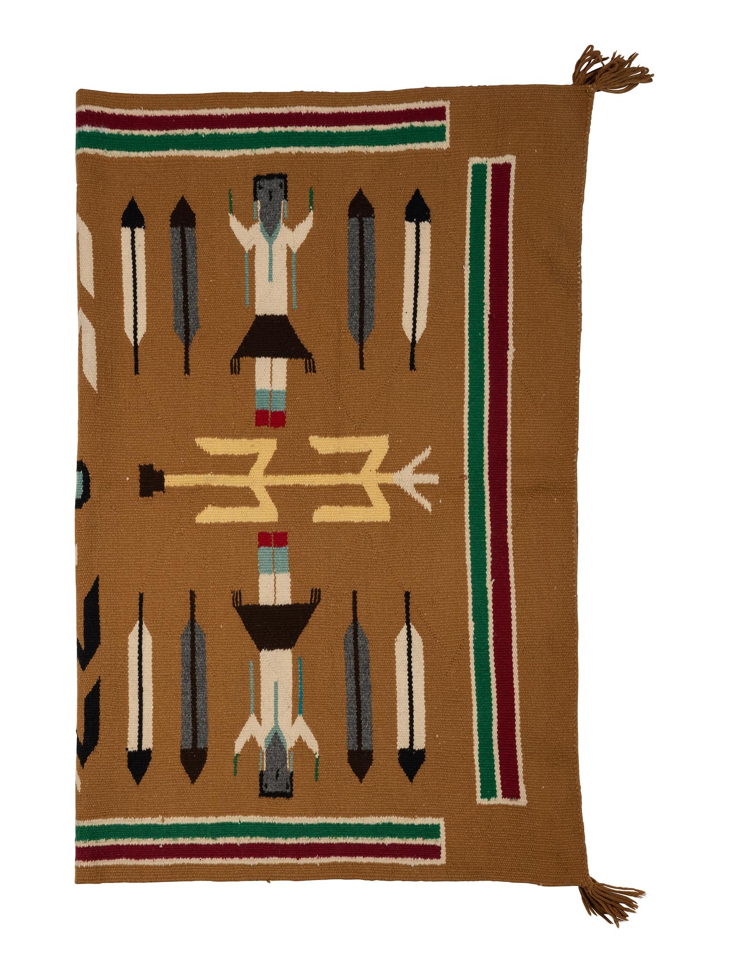 Navajo Yei Weaving