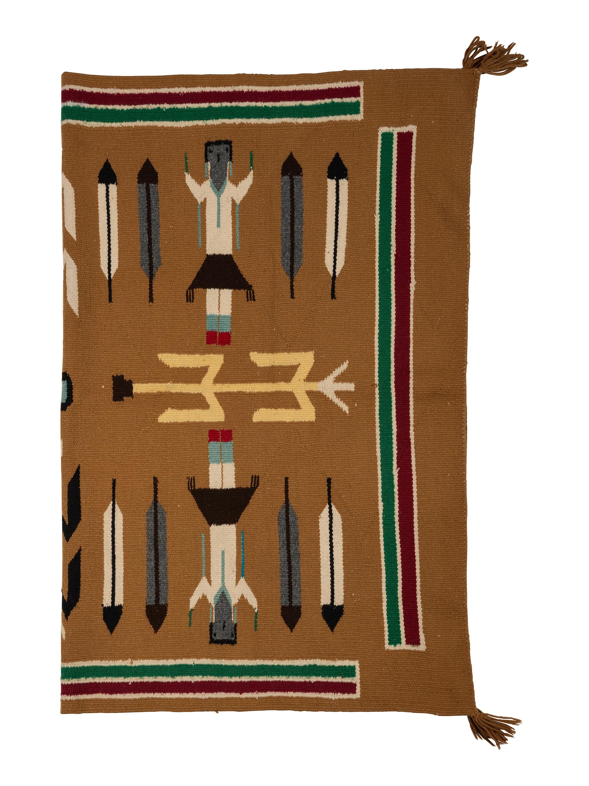 Navajo Yei Weaving