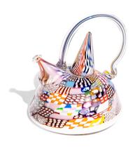 Crazy Quilt Teapot, 1984