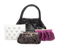 Nancy Gonzalez & Judith Leiber, Four Exotic Skin Bags