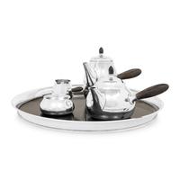 A Georg Jensen Silver Four-Piece Tea and Coffee Service