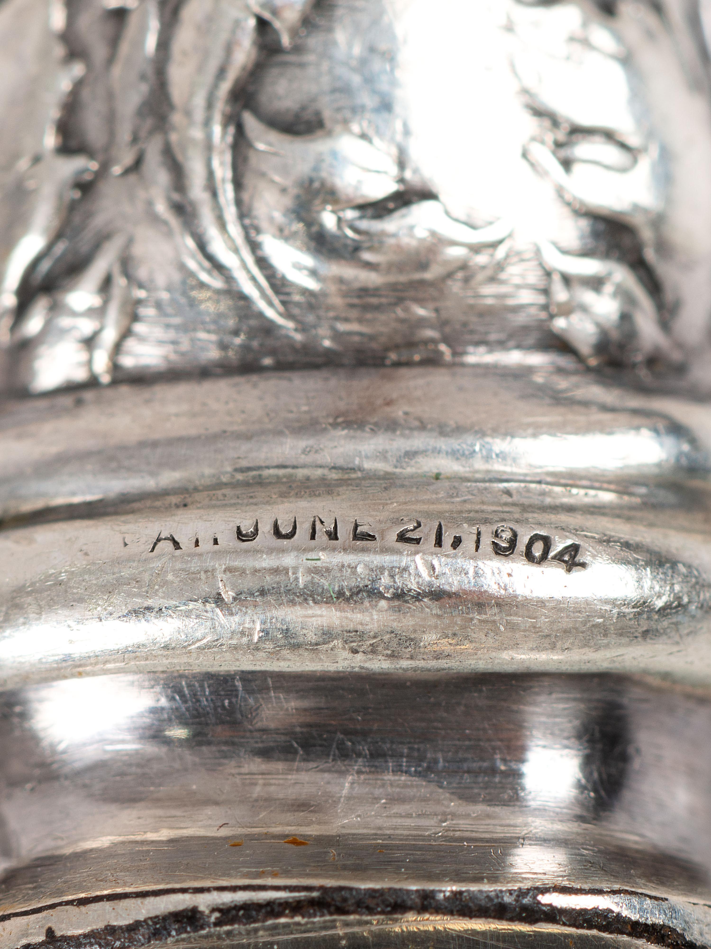 A Reed and Barton 'Love Disarmed' Silver Flatware Service