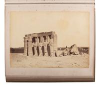 [EARLY PHOTOGRAPHY]. BEATO, Antonio (1835-1906). Album containing 29 photographs of Egypt.