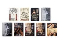 RICE, Anne (1941-2021). A group of 9 works from Rice’s The Vampire Chronicles series, MOST FIRST EDITION, ALL SIGNED OR INSCRIBED, comprising: