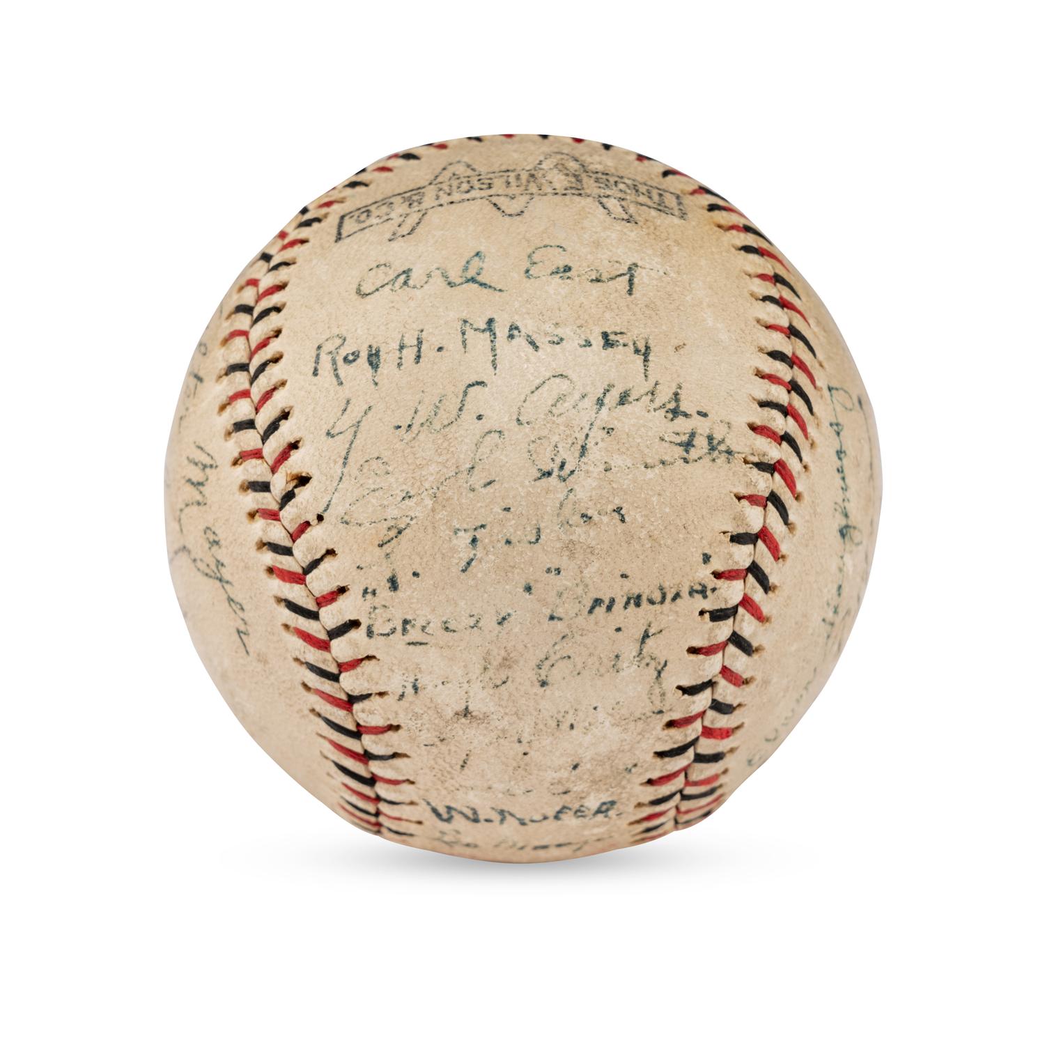 A 1923 Minneapolis Millers Team Signed Autograph Baseball