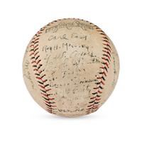 A 1923 Minneapolis Millers Team Signed Autograph Baseball