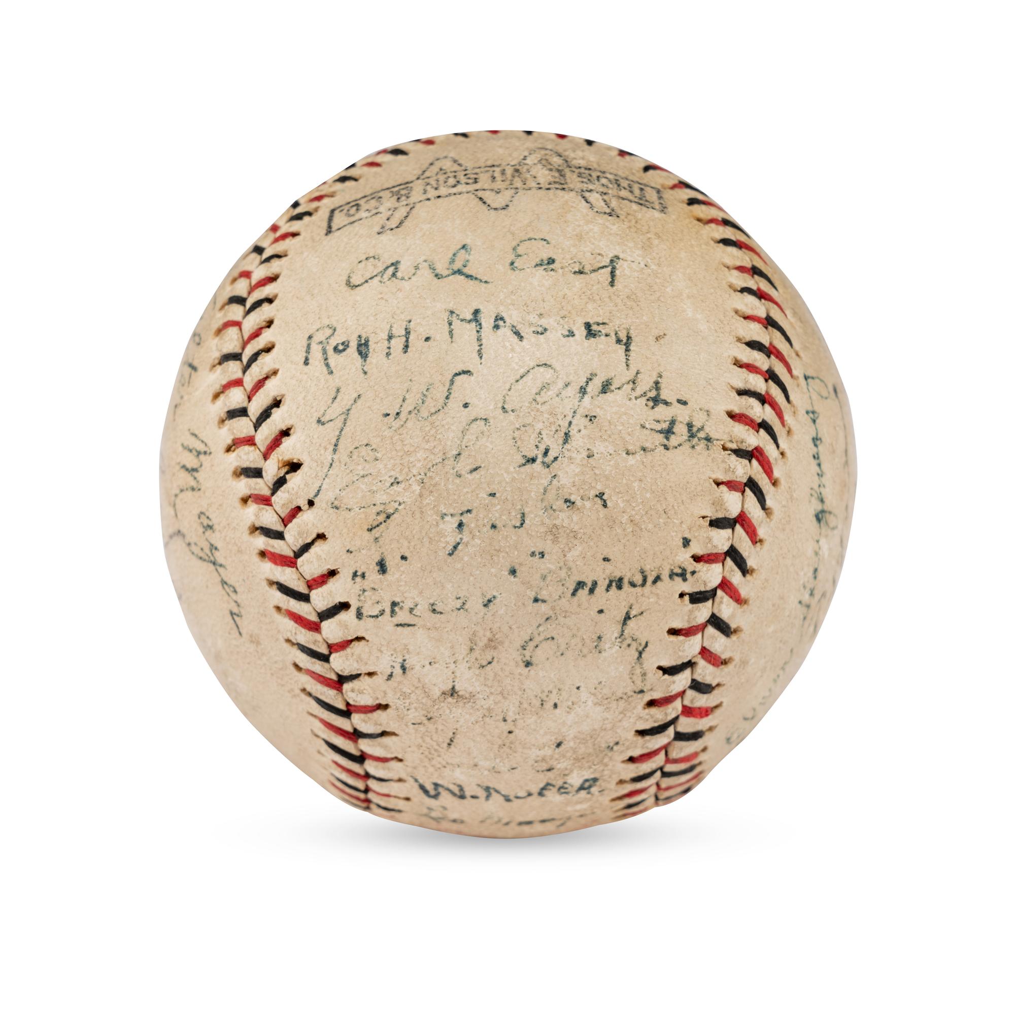 A 1923 Minneapolis Millers Team Signed Autograph Baseball