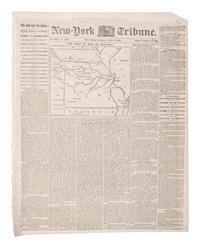 [CIVIL WAR]. 100+ issues of the Philadelphia Inquirer, New York Herald, and New York Tribune.