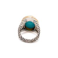 DAVID YURMAN, COLLECTION OF STERLING SILVER, YELLOW GOLD AND TURQUOISE JEWELRY