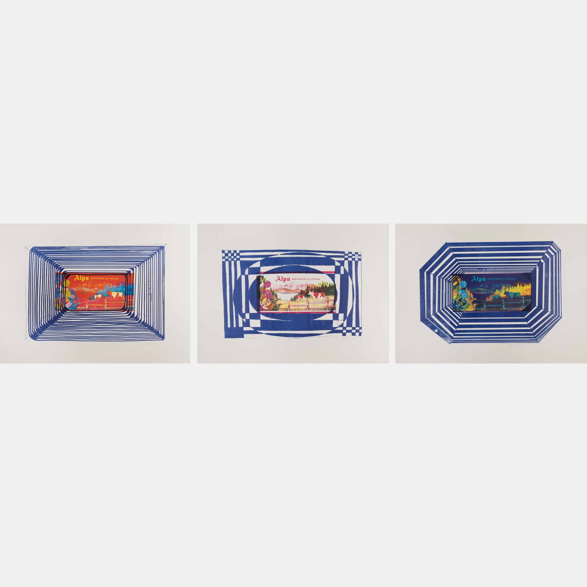 Three Plates from the Alpa Series