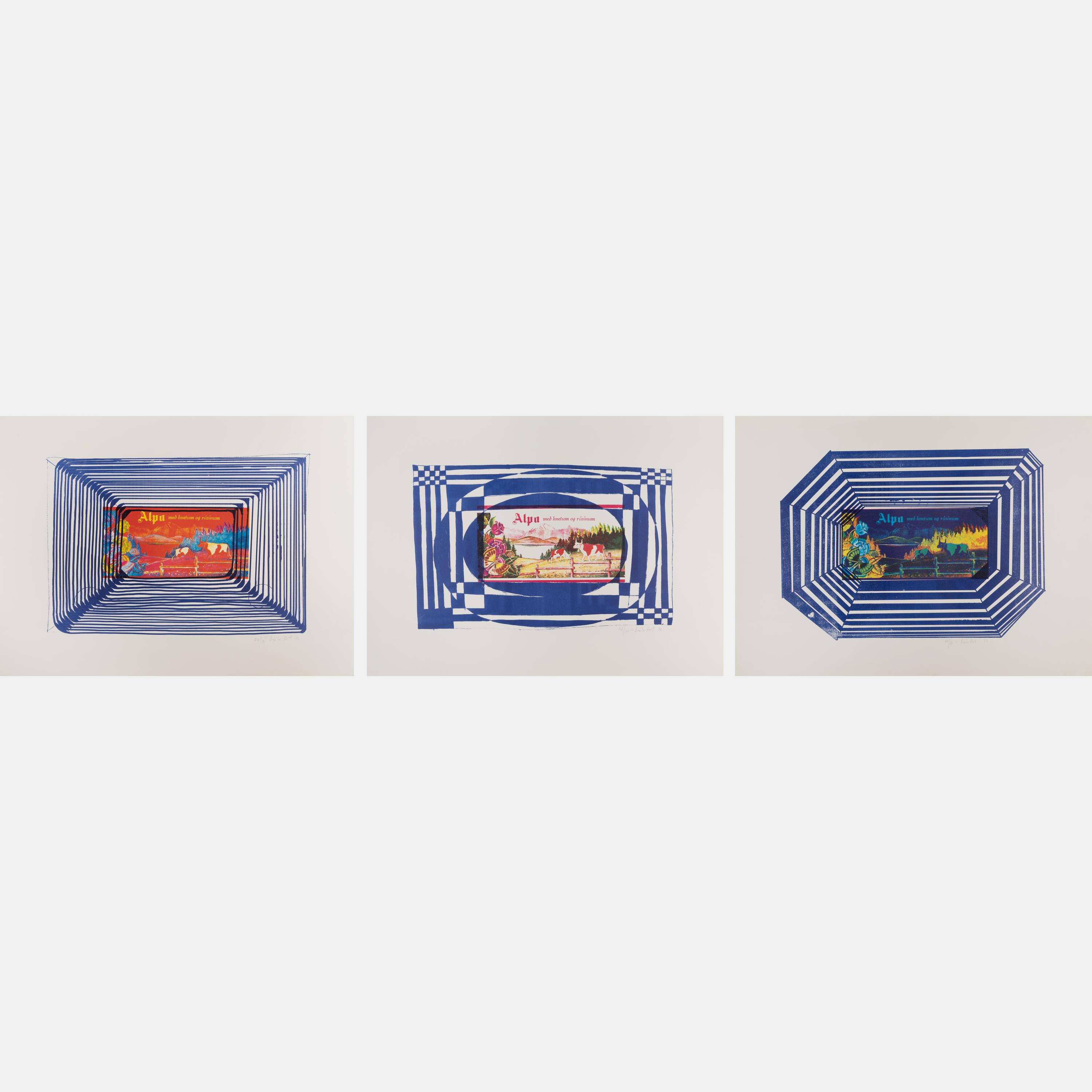 Three Plates from the Alpa Series