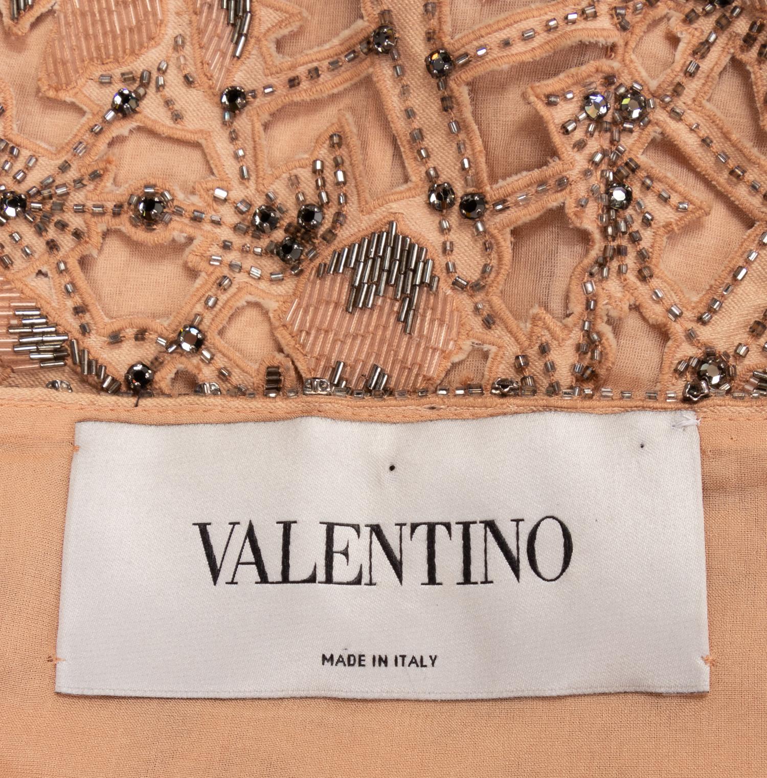 Valentino Embroidered Dress, 2000-10s