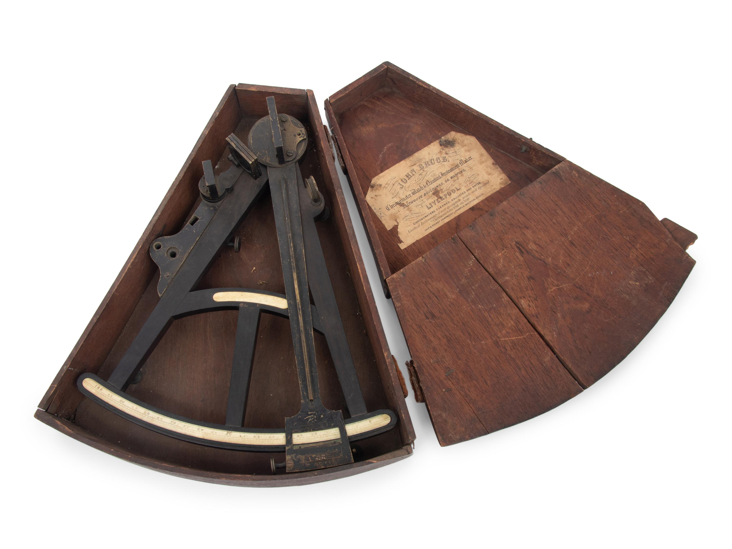 An English Ebony Octant