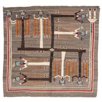 Navajo Sandpainting Painting Weaving / Rug