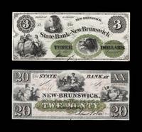 [OBSOLETE: New Jersey] Two State Bank at New Brunswick Bank Notes