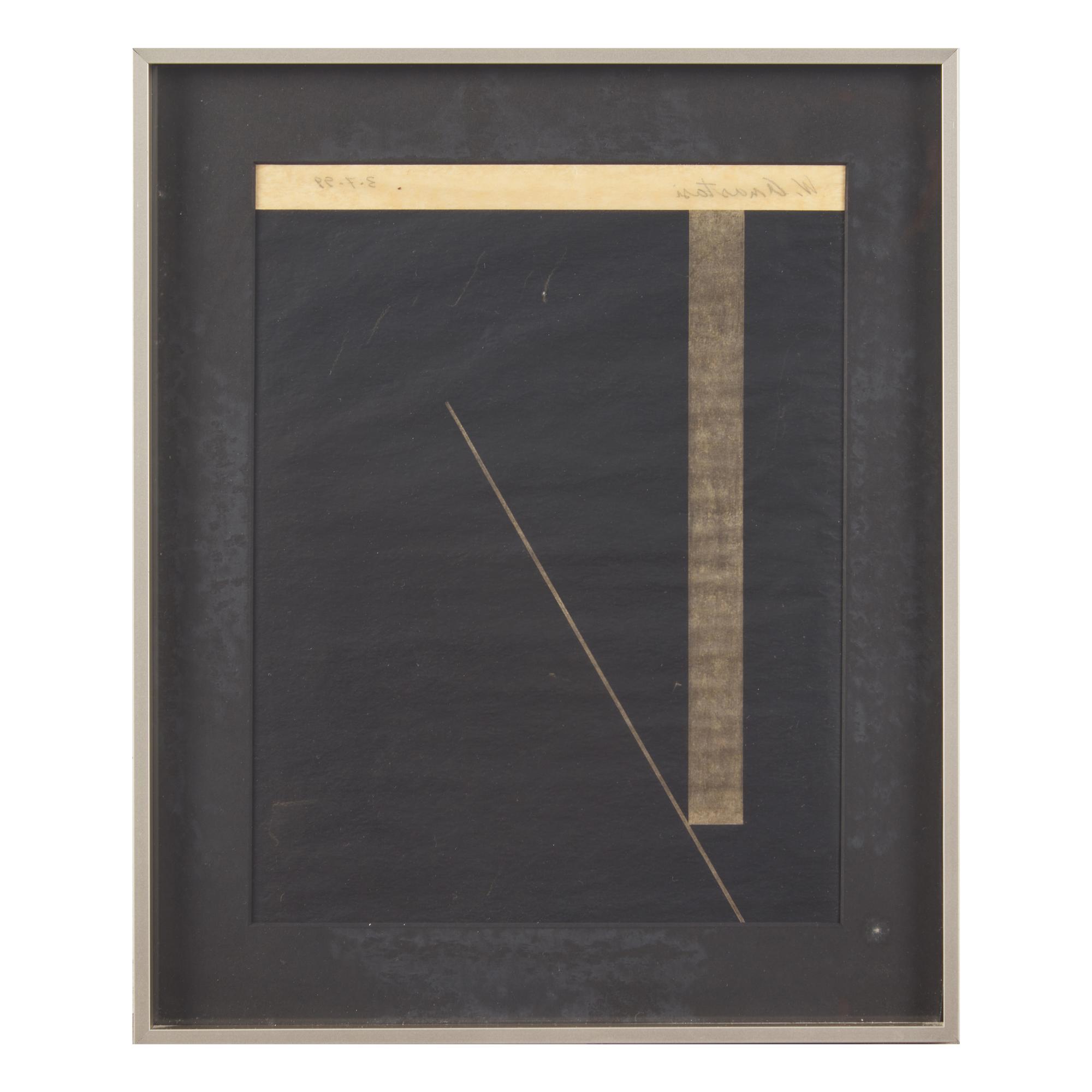 William Anastasi (American, b. 1933) — Untitled , 1999