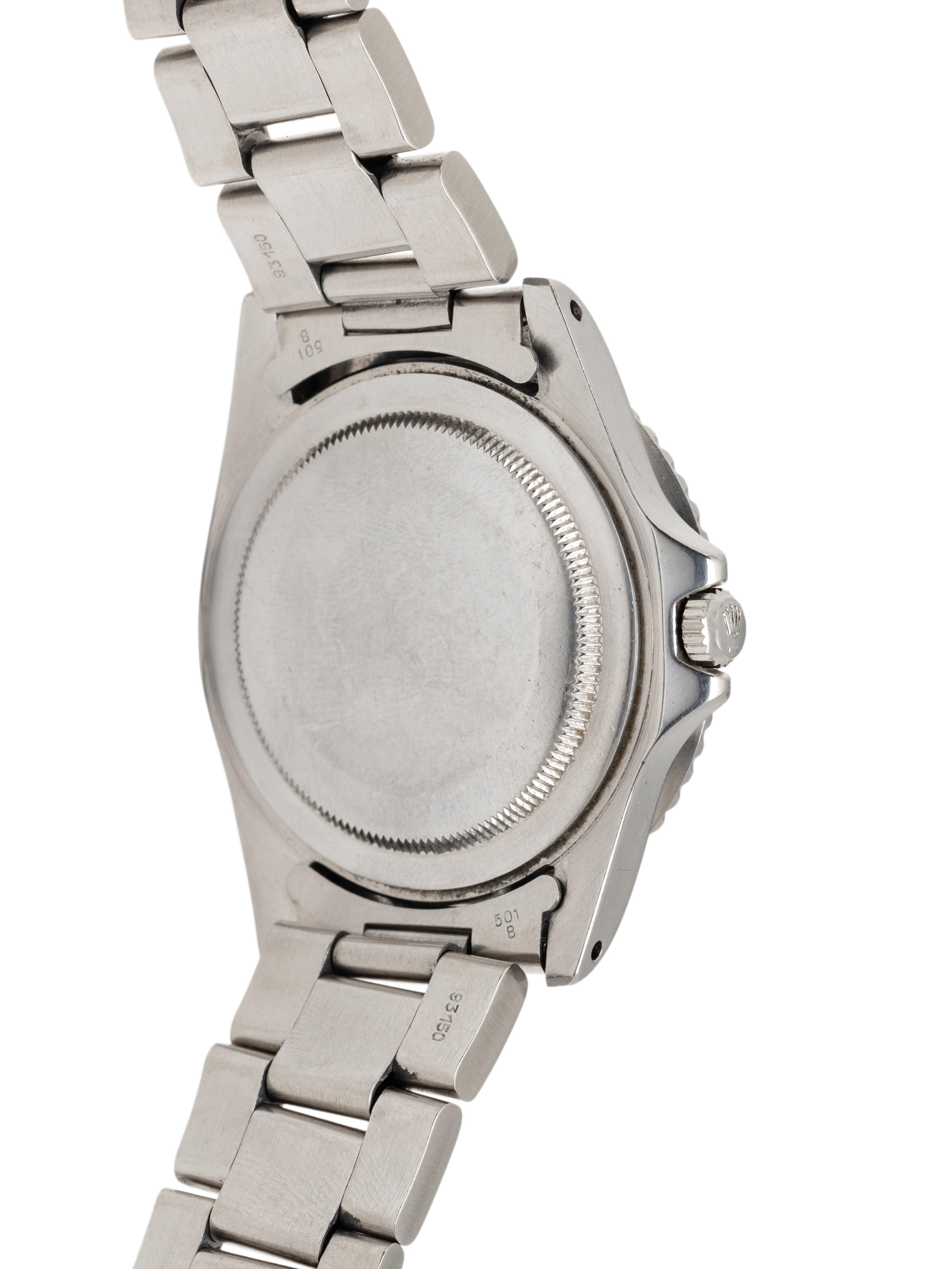 ROLEX, REF. 1675 STAINLESS STEEL 'GMT-MASTER' WATCH