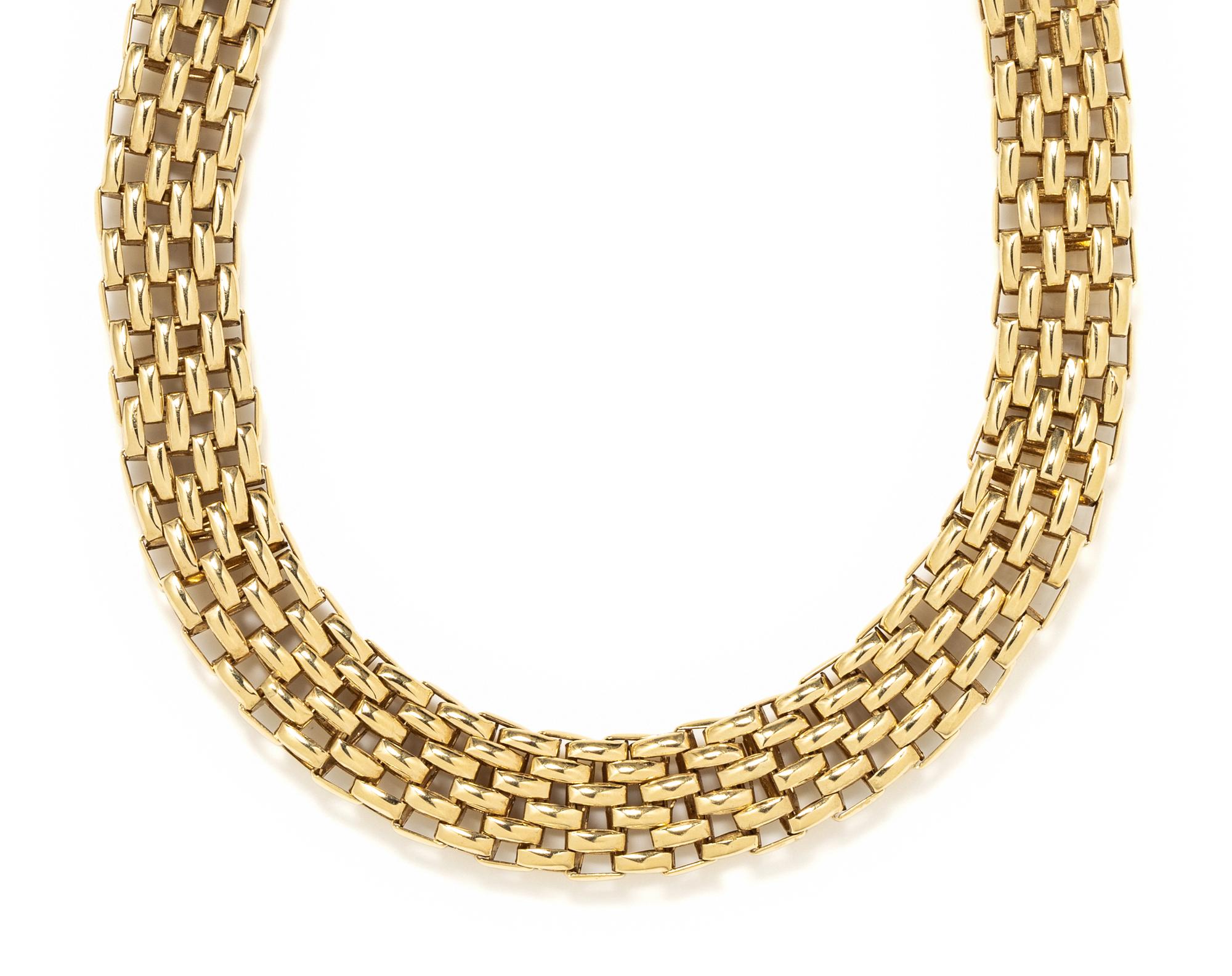 YELLOW GOLD NECKLACE