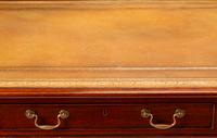 A George III Style Mahogany Partner's Desk