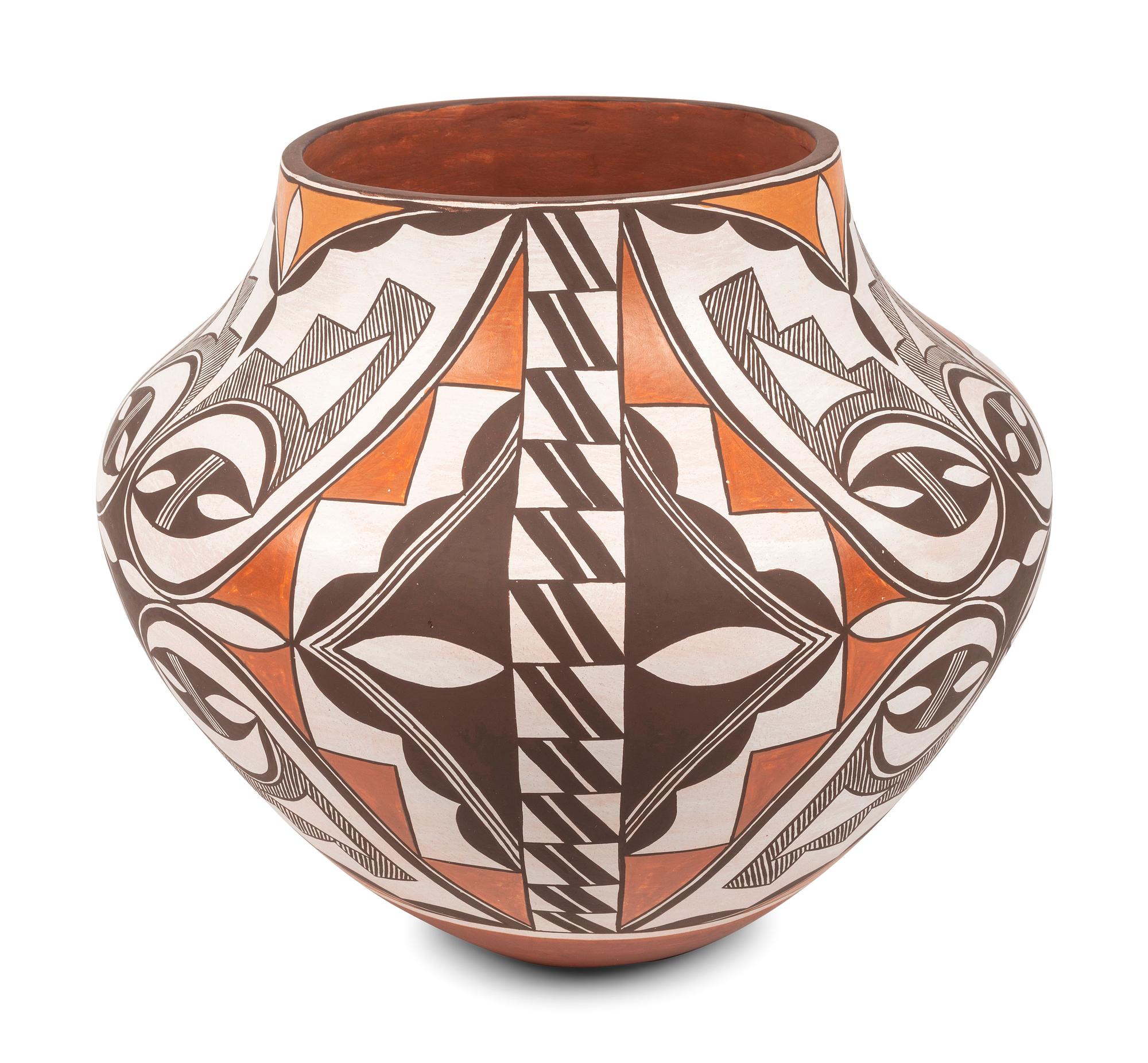 Polychrome Pottery Jar