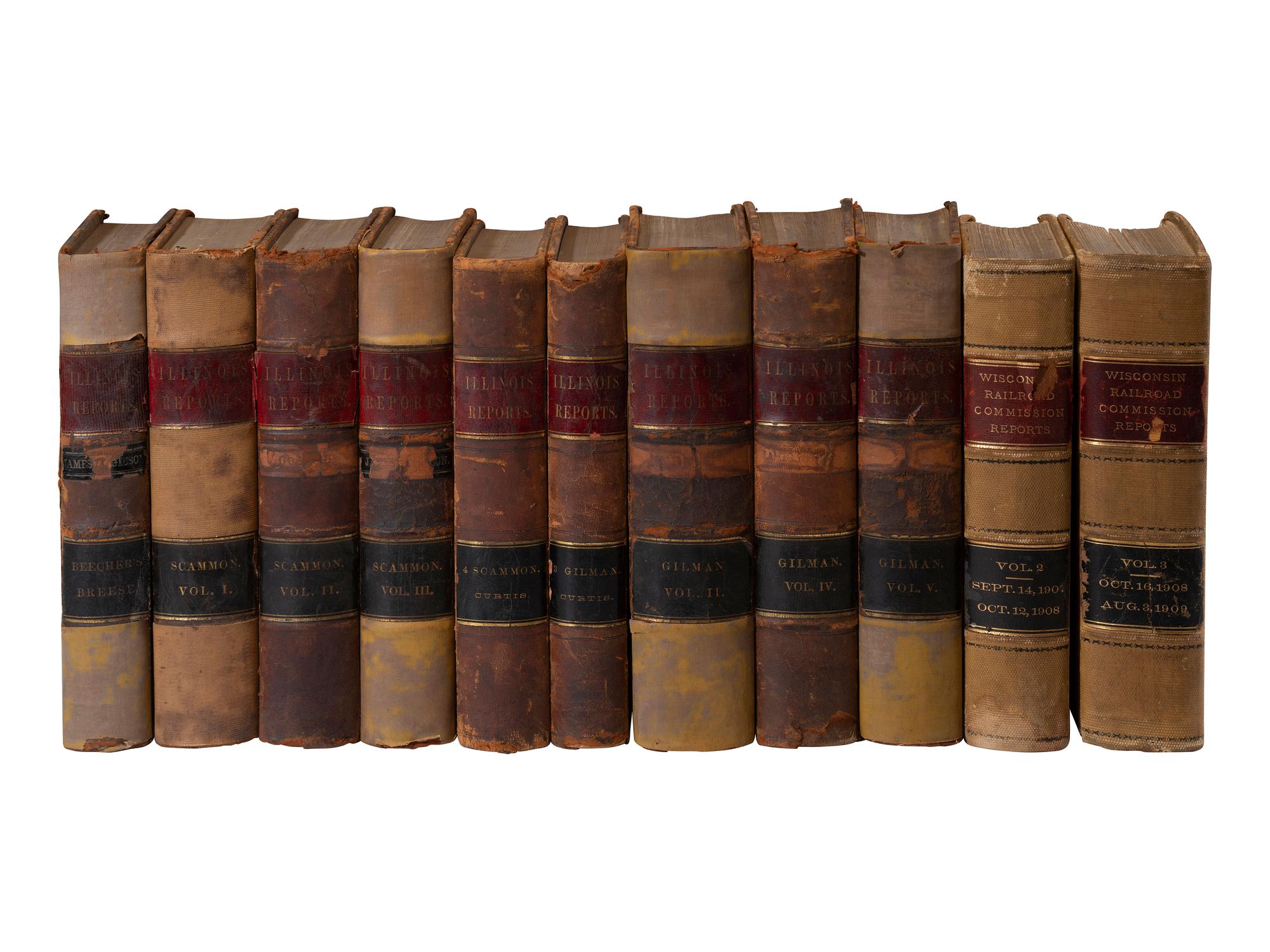 [AMERICANA - ILLINOIS]. Historical Encyclopedia of Illinois. With additional titles.