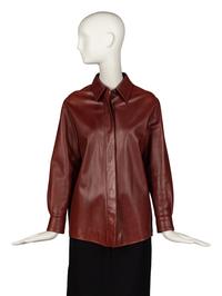 Hermès Lambskin Shirt