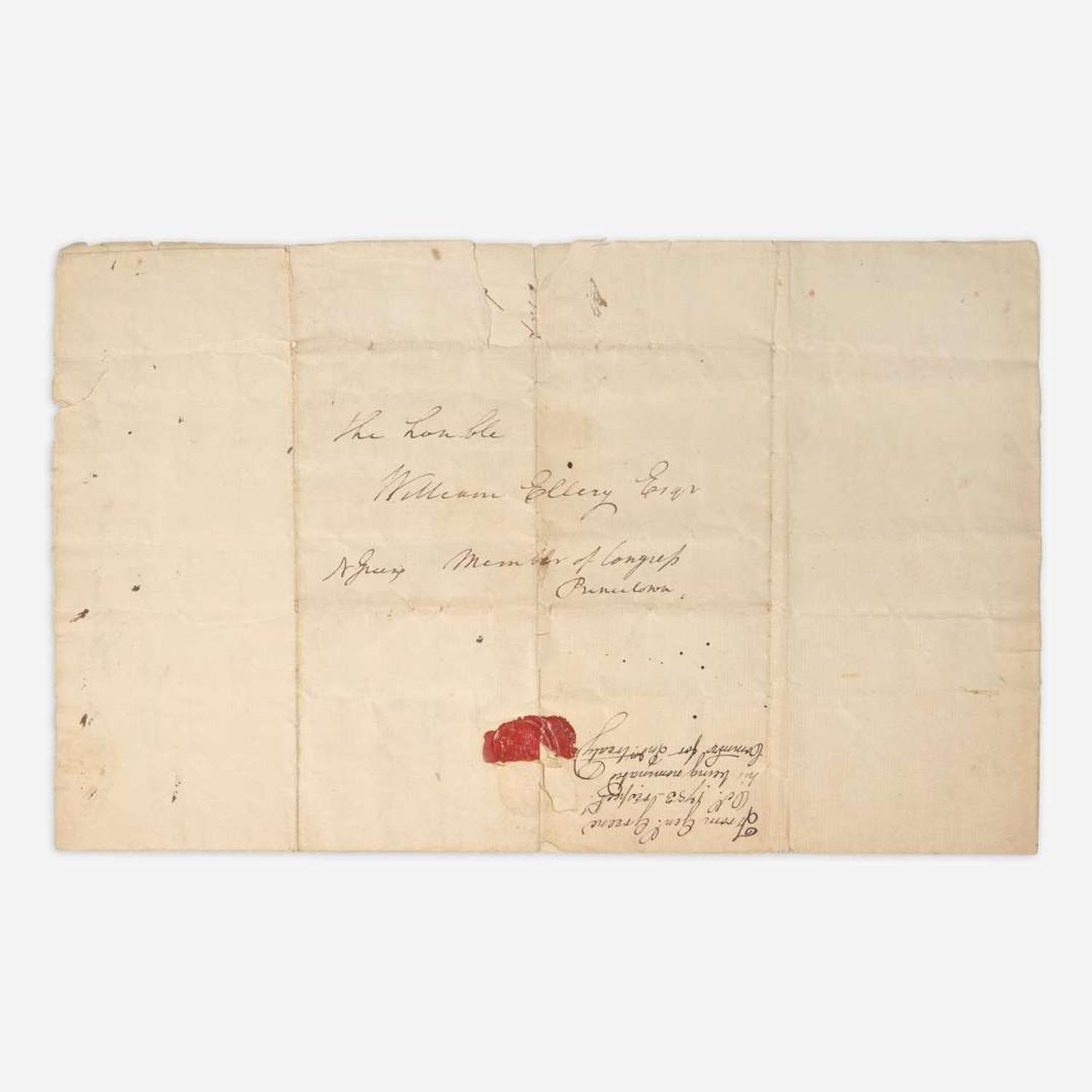 [American Revolution] Greene, Nathanael Autograph letter, signed