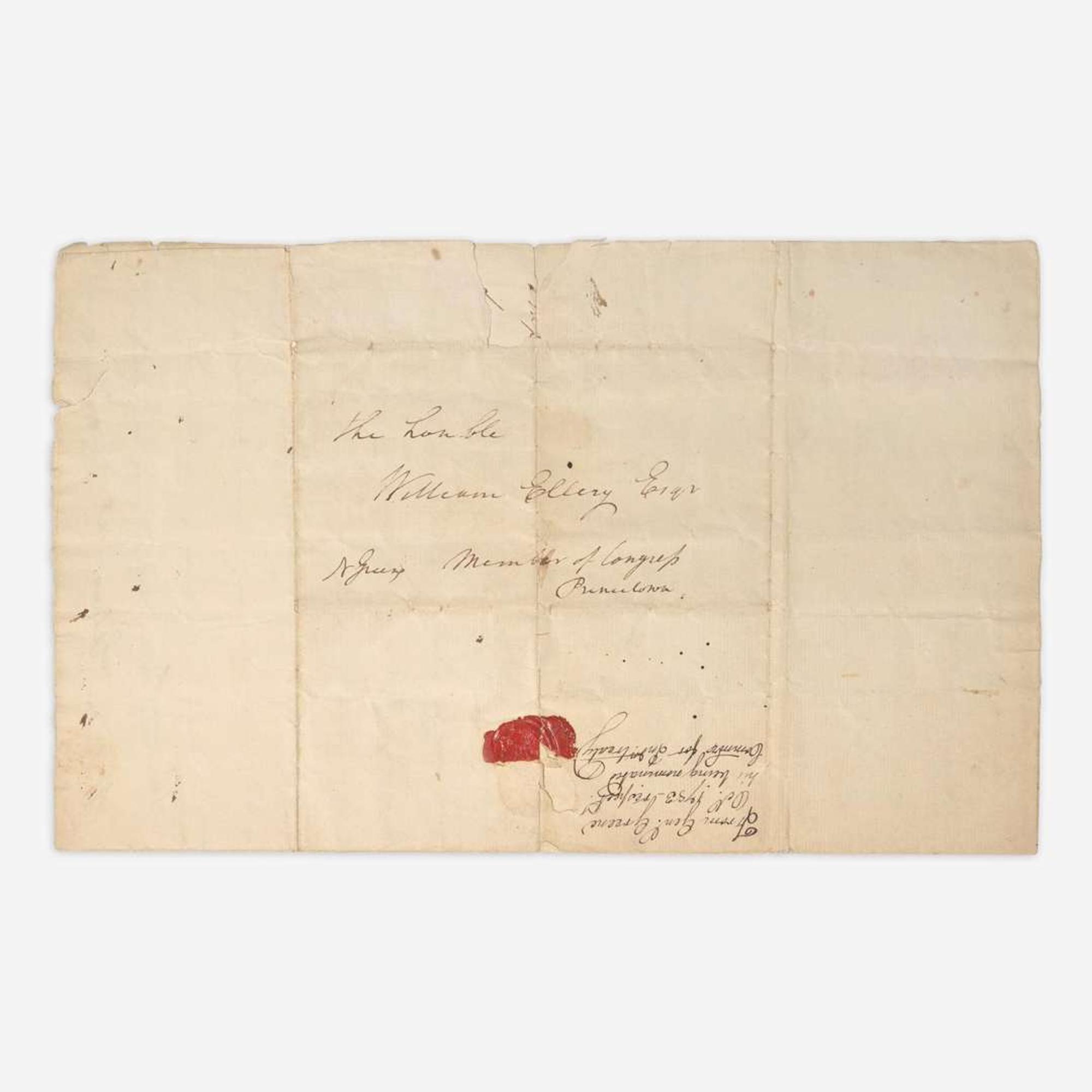 [American Revolution] Greene, Nathanael Autograph letter, signed