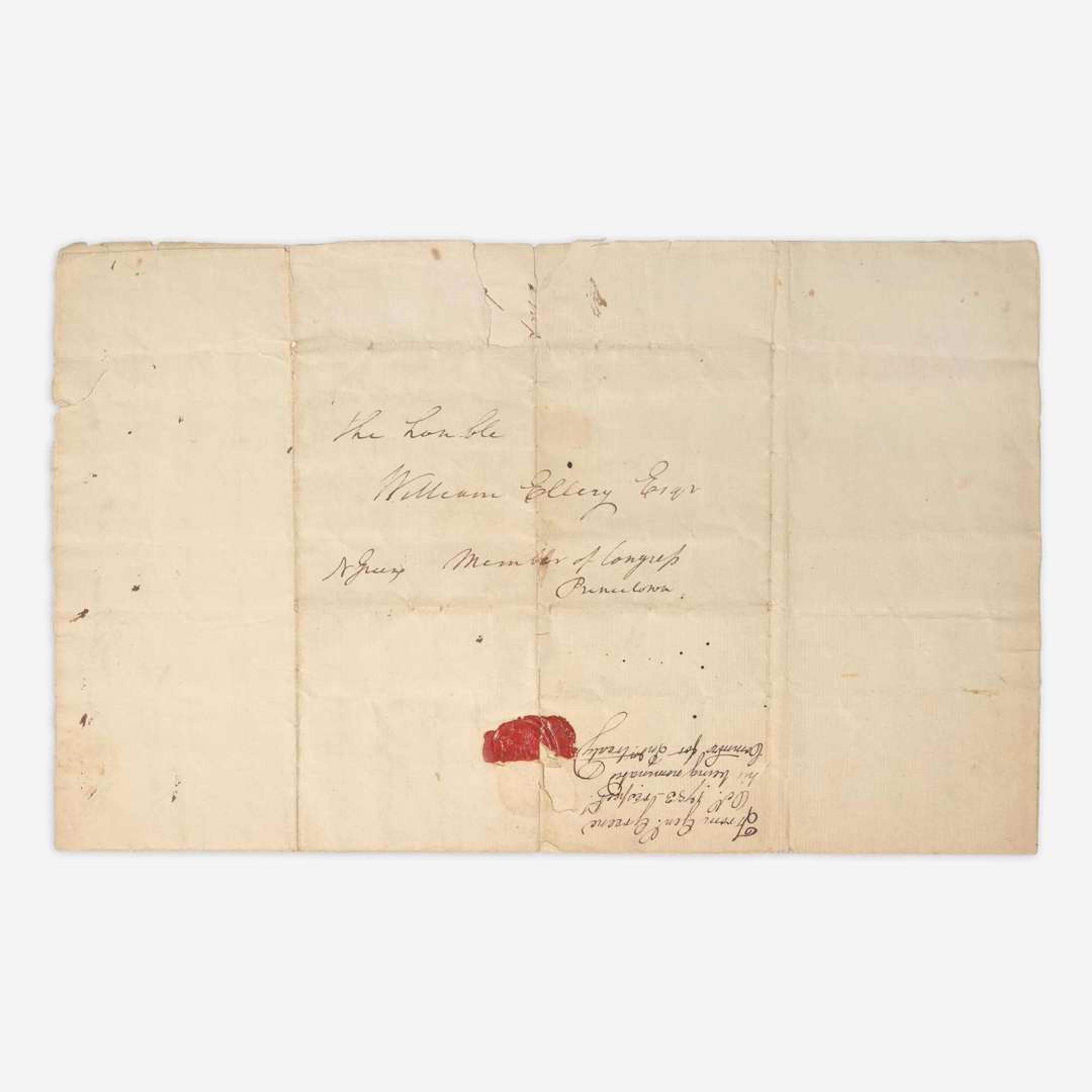 [American Revolution] Greene, Nathanael Autograph letter, signed