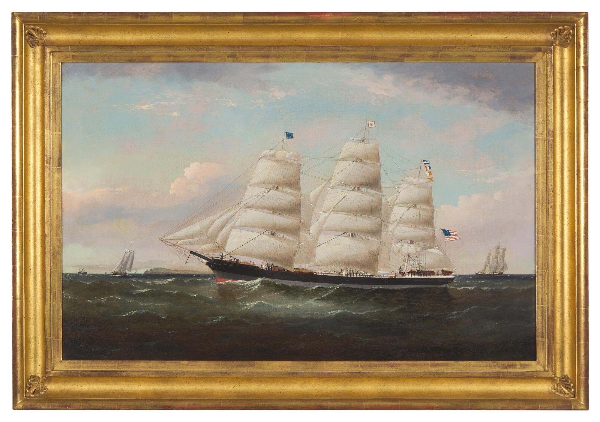 William Howard Yorke (English, 1847-1921) The Ship Mariposa