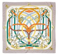 An Hermes 90cm Silk Scarf, 36"x36".