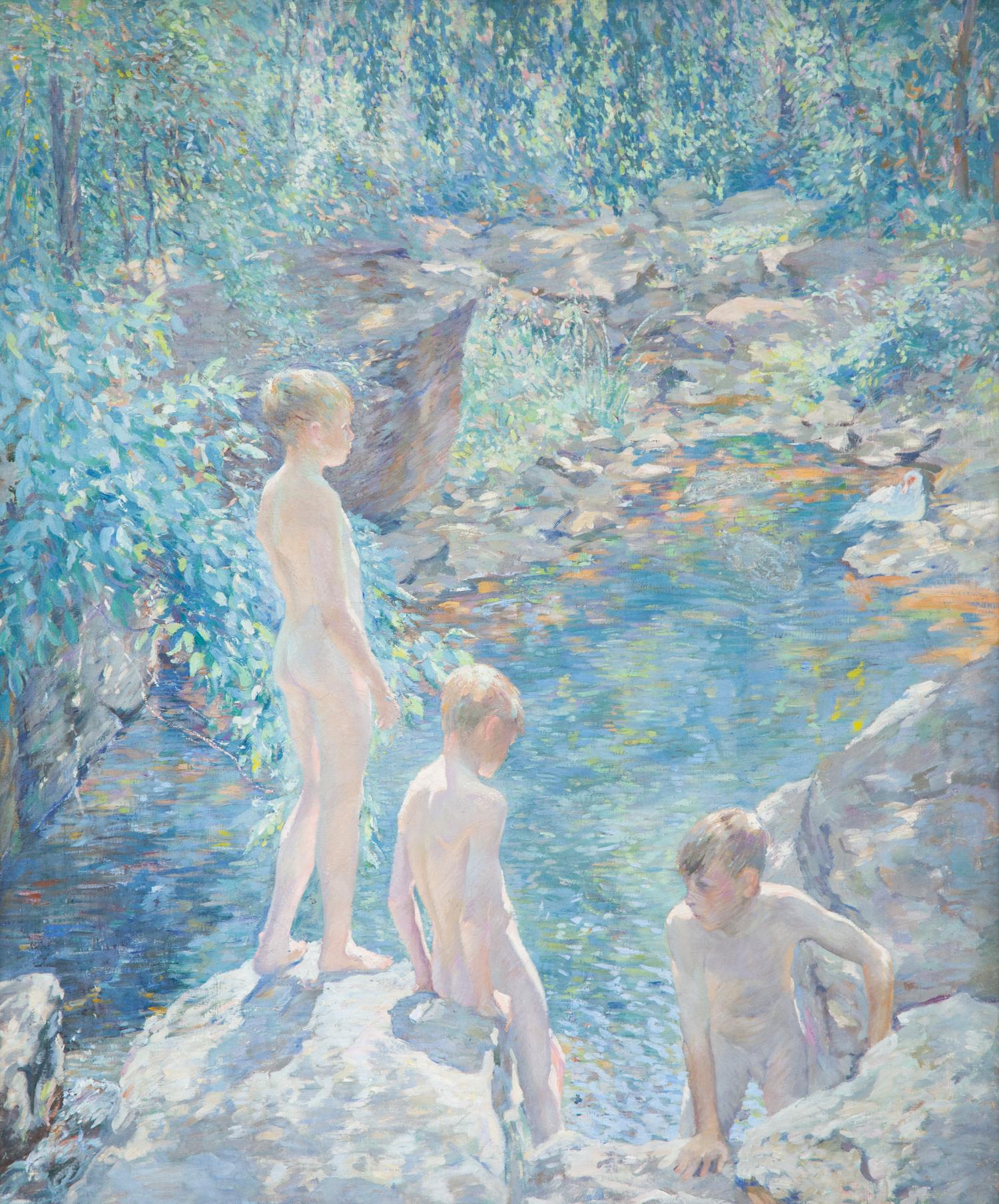 Three Boys at the Sheephole
