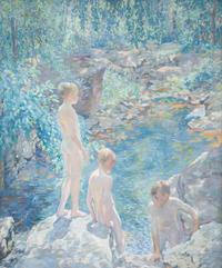 Three Boys at the Sheephole