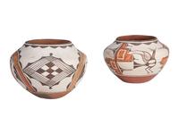 Polychrome Pottery Jars