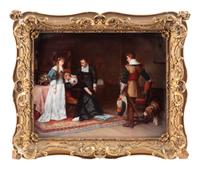 A Berlin (K.P.M.) Porcelain Plaque