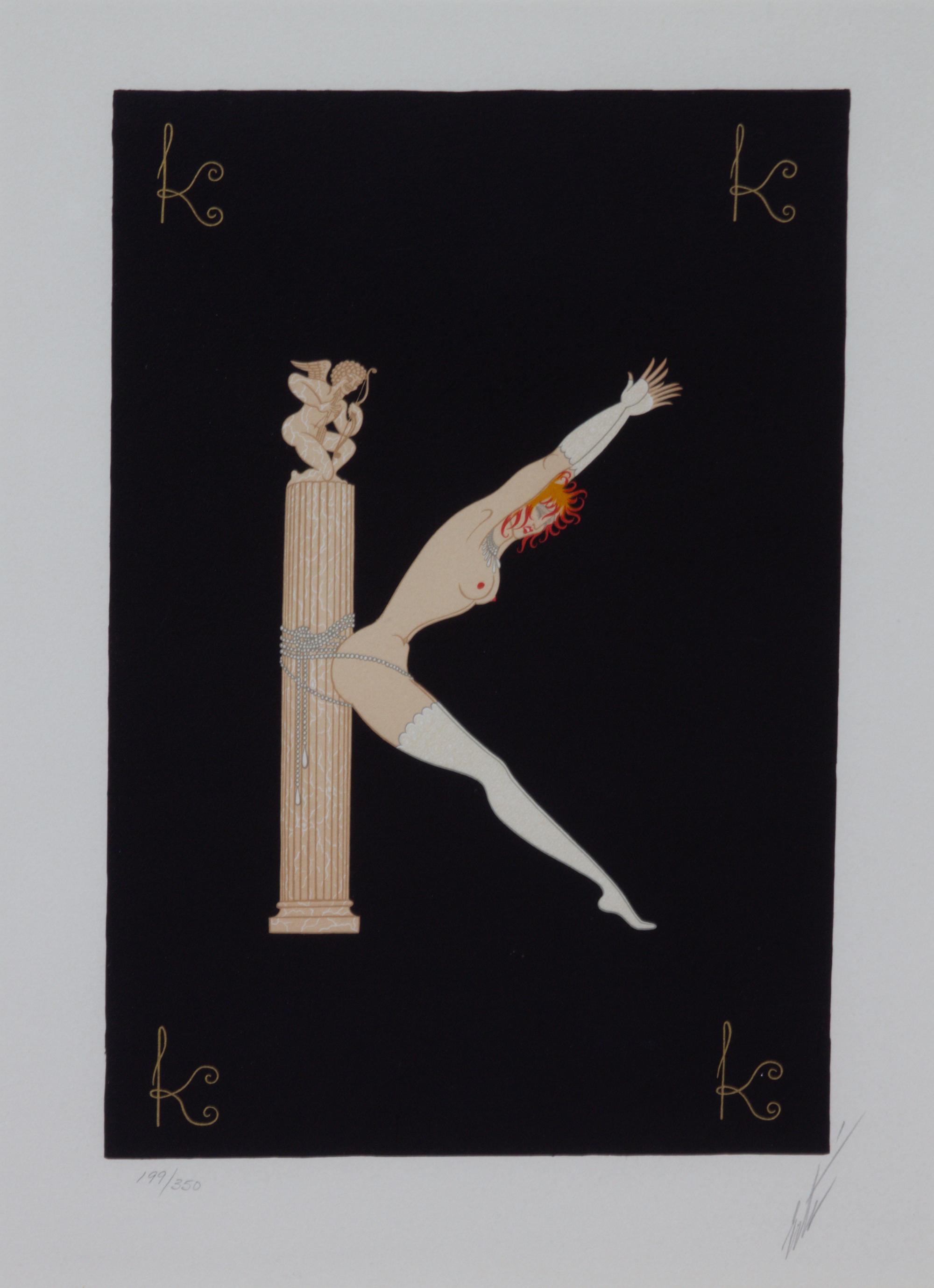 Erte, (French, 1892-1990), The Alphabet Suite, 1796-77