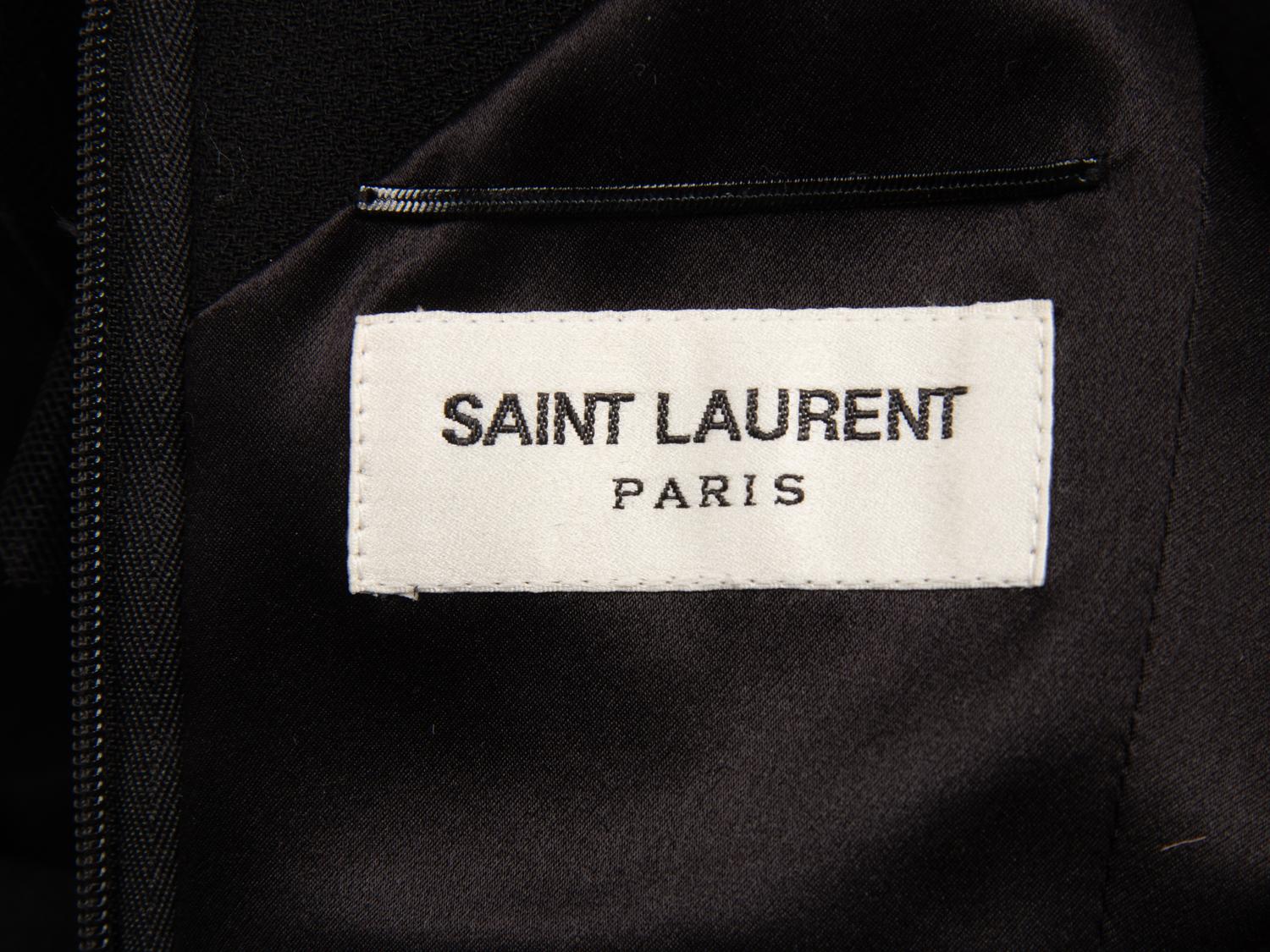 SAINT LAURENT, TULLE RUFFLE MINIDRESS, 2016
