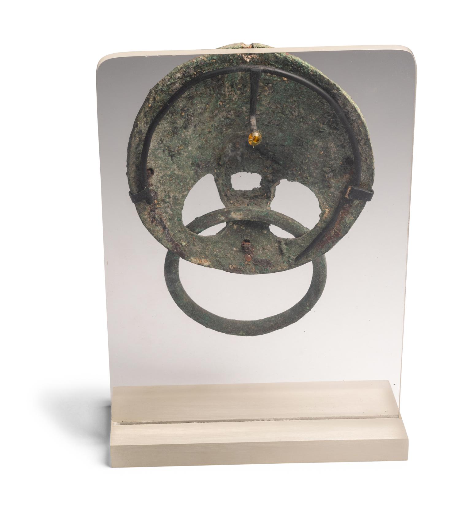 A Roman Bronze Lion Handle