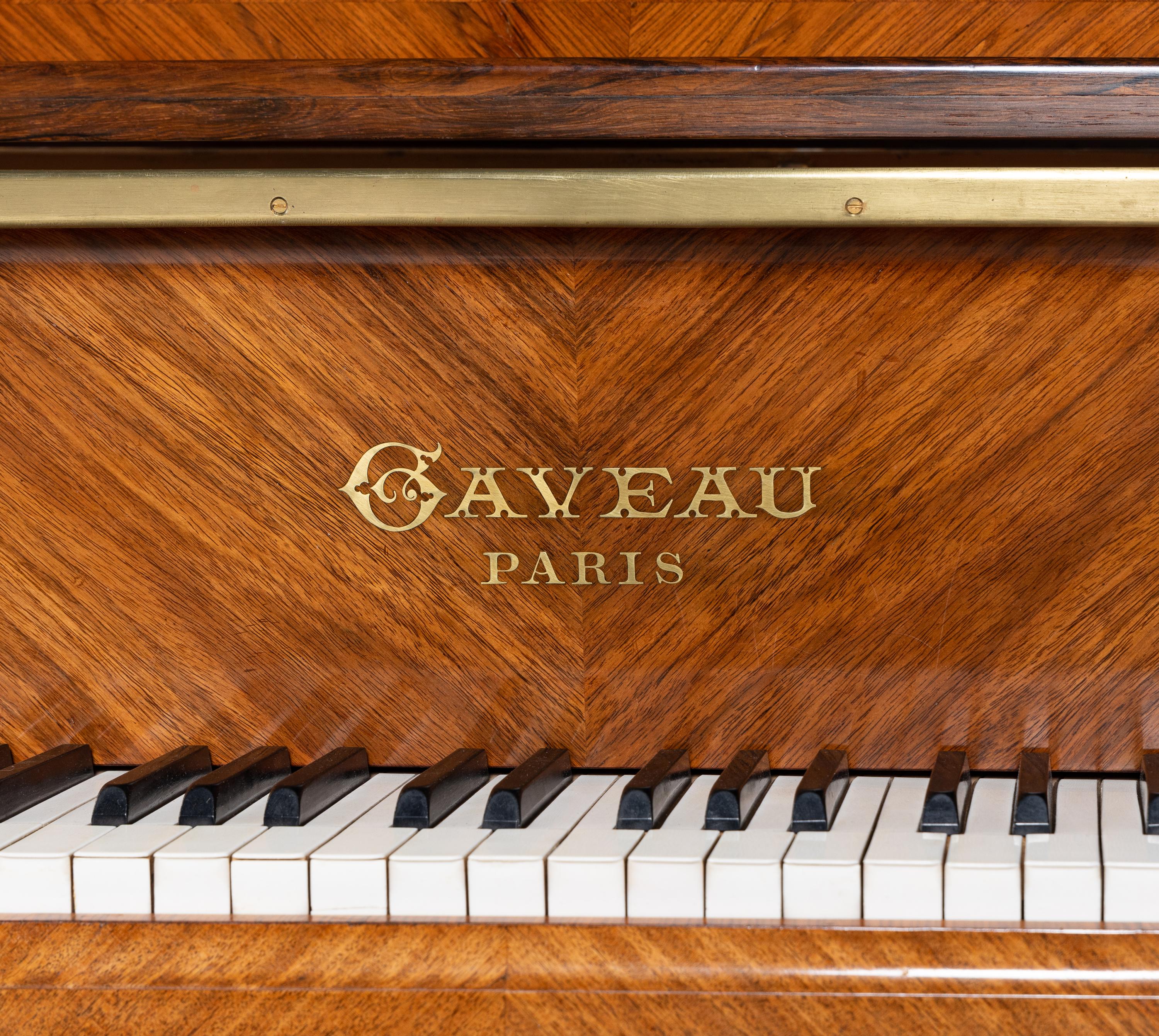 A Régence Style Gilt Bronze Mounted Mahogany, Kingwood and Tulipwood Grand Piano