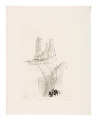 Three Works: Mesa Encantada, N. Mex, Pinon Trees - New Mexico, and Navajo Church