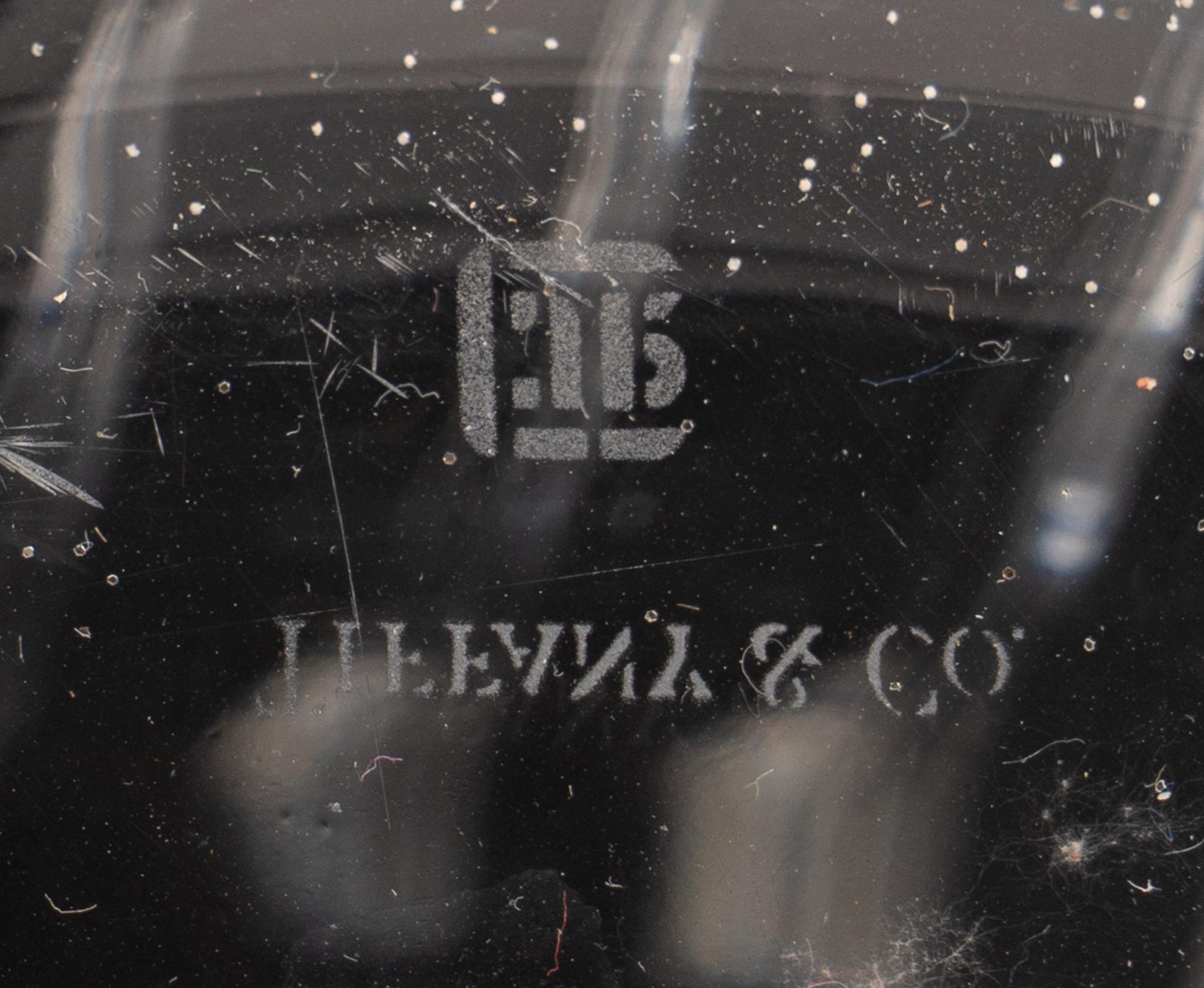 A Riedel for Tiffany and Co. Cut Glass Vase