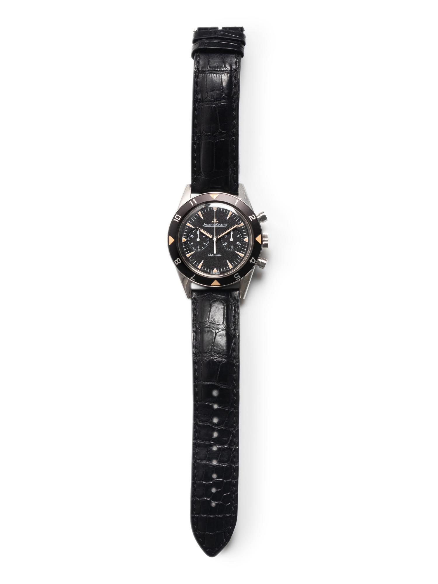 JAEGER-LeCOULTRE, REF. 134.8.C1 STAINLESS STEEL 'DEEP SEA' CHRONOGRAPH WATCH