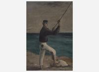 Gertrude Abercrombie (American, 1909-1977), The Fisherman
