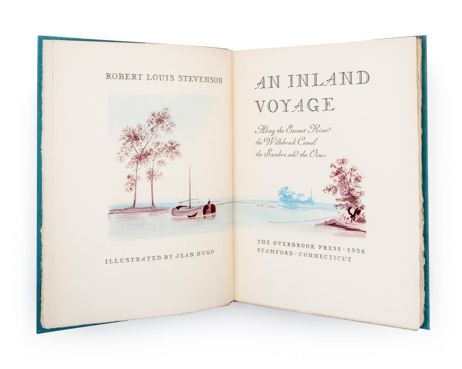 (OVERBROOK PRESS) An Inand Voyage. Stanford, CT, 1938. Limited edition.