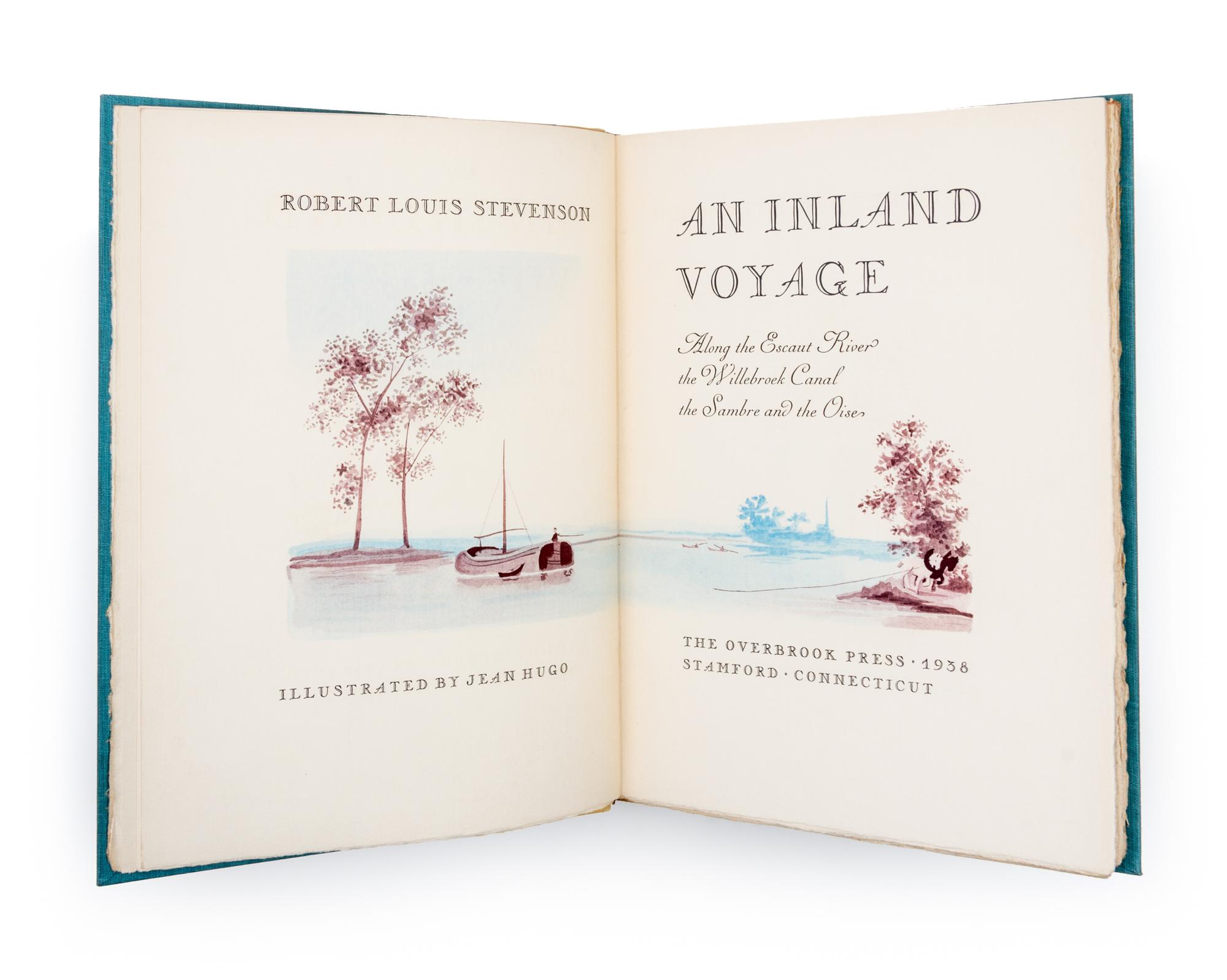 (OVERBROOK PRESS) An Inand Voyage. Stanford, CT, 1938. Limited edition.
