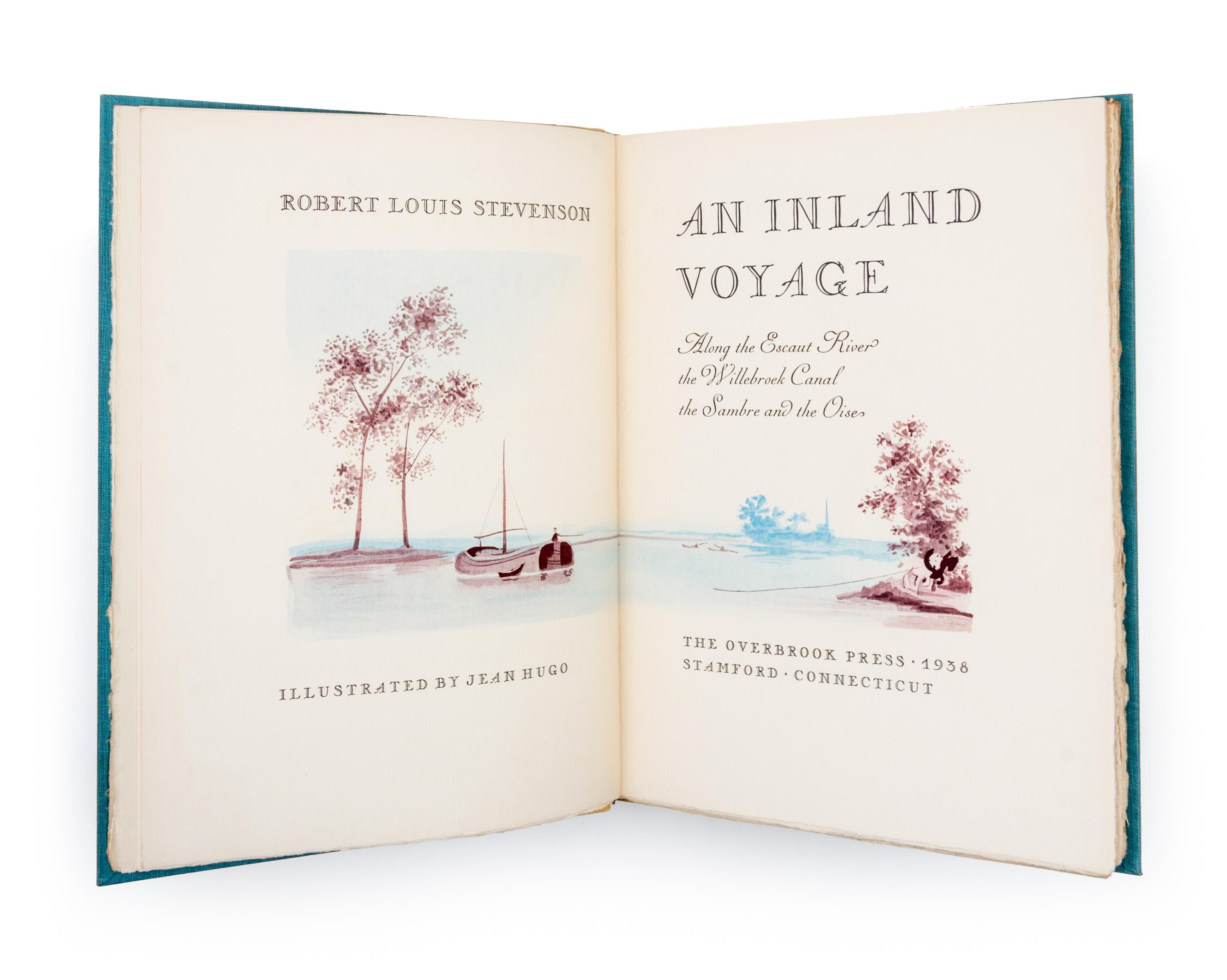 (OVERBROOK PRESS) An Inand Voyage. Stanford, CT, 1938. Limited edition.
