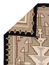 Navajo Two Grey Hills Weaving / Rug