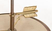 An Empire Style Gilt Bronze and Tôle Bouillotte Lamp