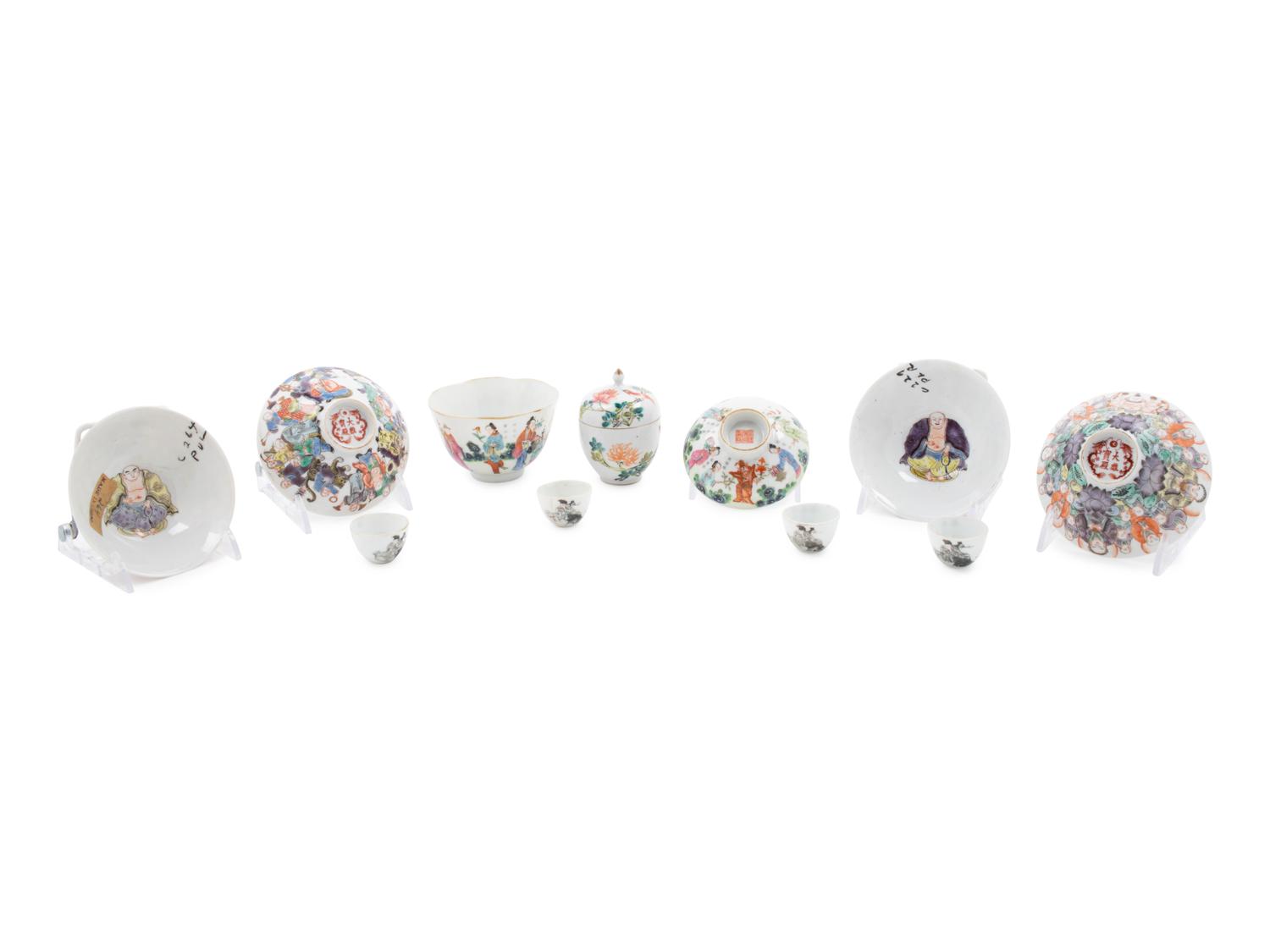 Ten Chinese Porcelain Wares