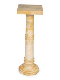 An Alabaster Pedestal — 19TH/20TH CENTURY